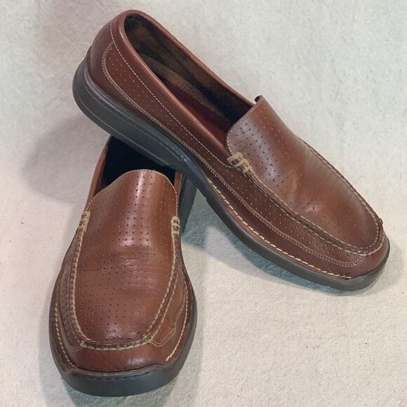 H.S. Trask Moc Toe Loafers Mens Size 11M - Picture 5 of 16